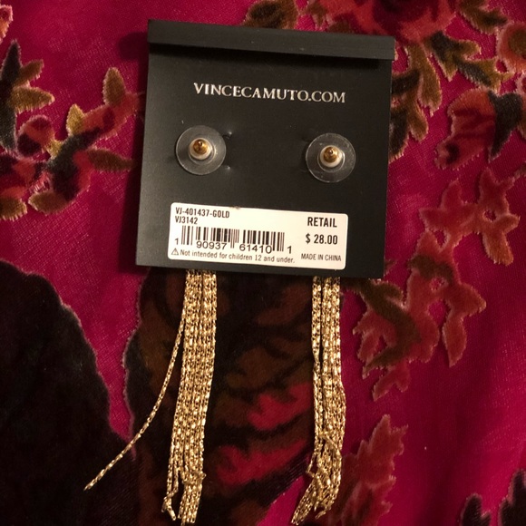 Gold earrings - Picture 2 of 3